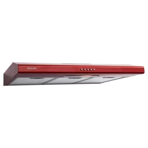 Depurador de Ar Suggar Slim 80cm Vermelho DI81VM 3 Velocidades