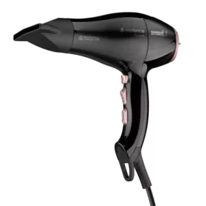 Secador de Cabelos Profissional Cadence Aurora Compacto Motor AC Profissional com Emissão de Íon Turmalina 1800W