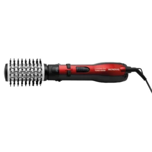 Escova Rotativa Mondial Ceramic Íon Turbo ER-09 - Vermelho
