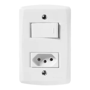 Interruptor Tramontina Lux2 1 Seção Simples 2PxT 10A