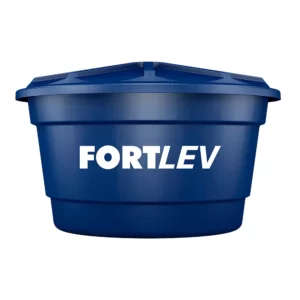Caixa D´água Polietileno com Tampa Azul 1000L - Fortleve